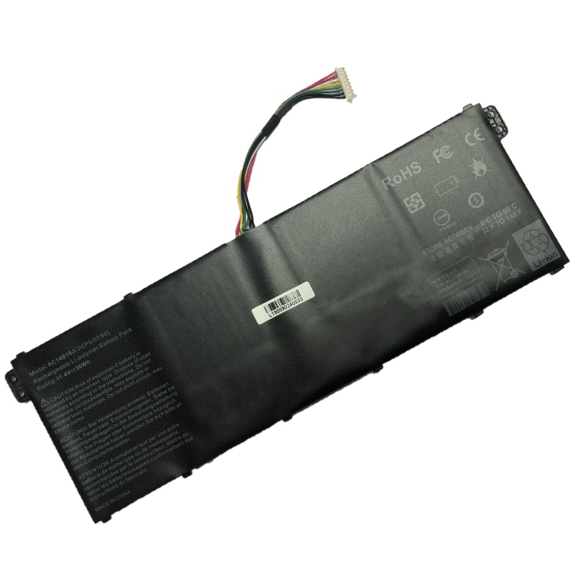 Lämplig för Acer Aspire E3-112 B115 V5-122 132 V3-111 P N15W4 N15Q3 MS2394 EX2519 AC14B18J AC14B13J LAPTOP Batteri